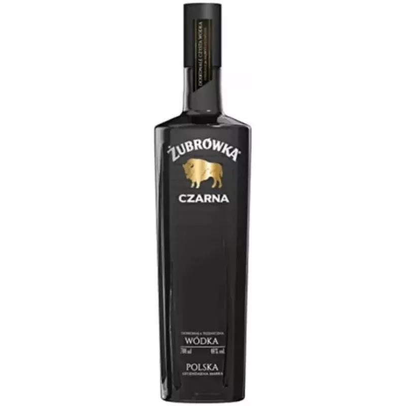 Zubrowka Czarna Black Polish Vodka 500ml