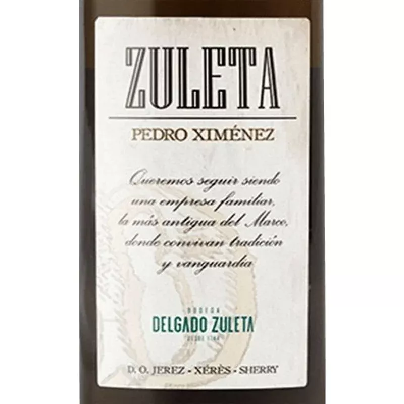 Zuleta Pedro Ximenez Jerez Spain